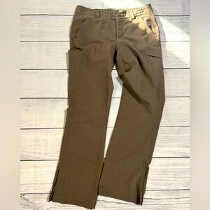 Columbia titanium Omni shape zipper flare pants